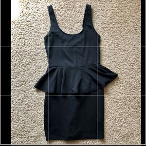 Mini Peplum Dress